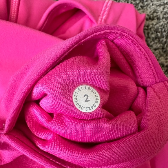 Lululemon Align High Rise Leggings Pants with Pockets 25" Size 2 in Sonic Pink - Picture 9 of 9